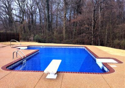 Why are rectangle pools popular?